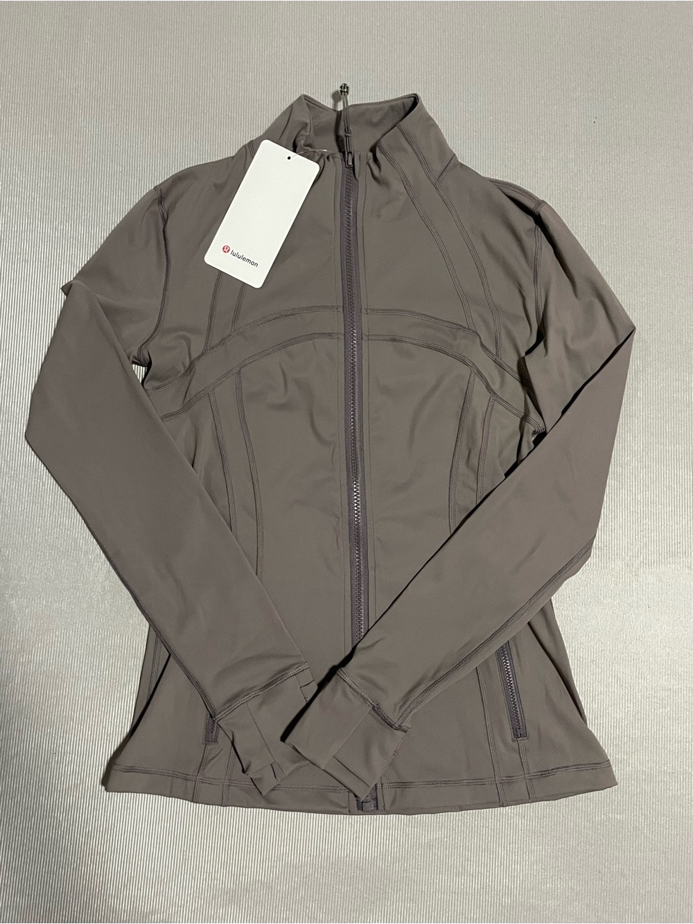 lululemon athletica Women's Zip-Up Bomber Jacket in Gray